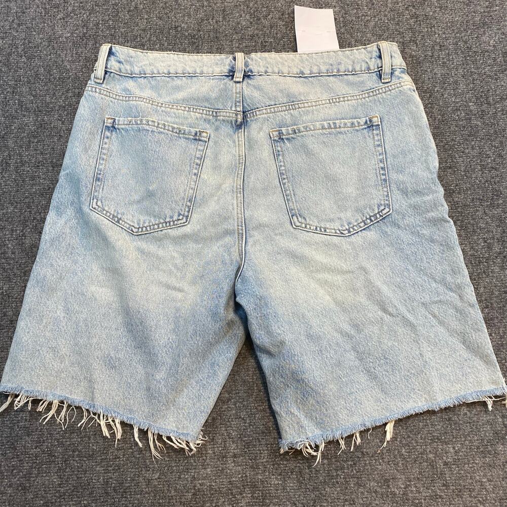 Brand New Garage Denim Women's Size 13/31 Bermuda Denim Jean Niko Blue - Picture 4 of 6